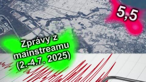 JAPONSKO HLÁSÍ PŘES 1000 ZEMĚTŘESENÍ - AKTUALITY Z MAINSTREAMU 2.-4.7.2025
