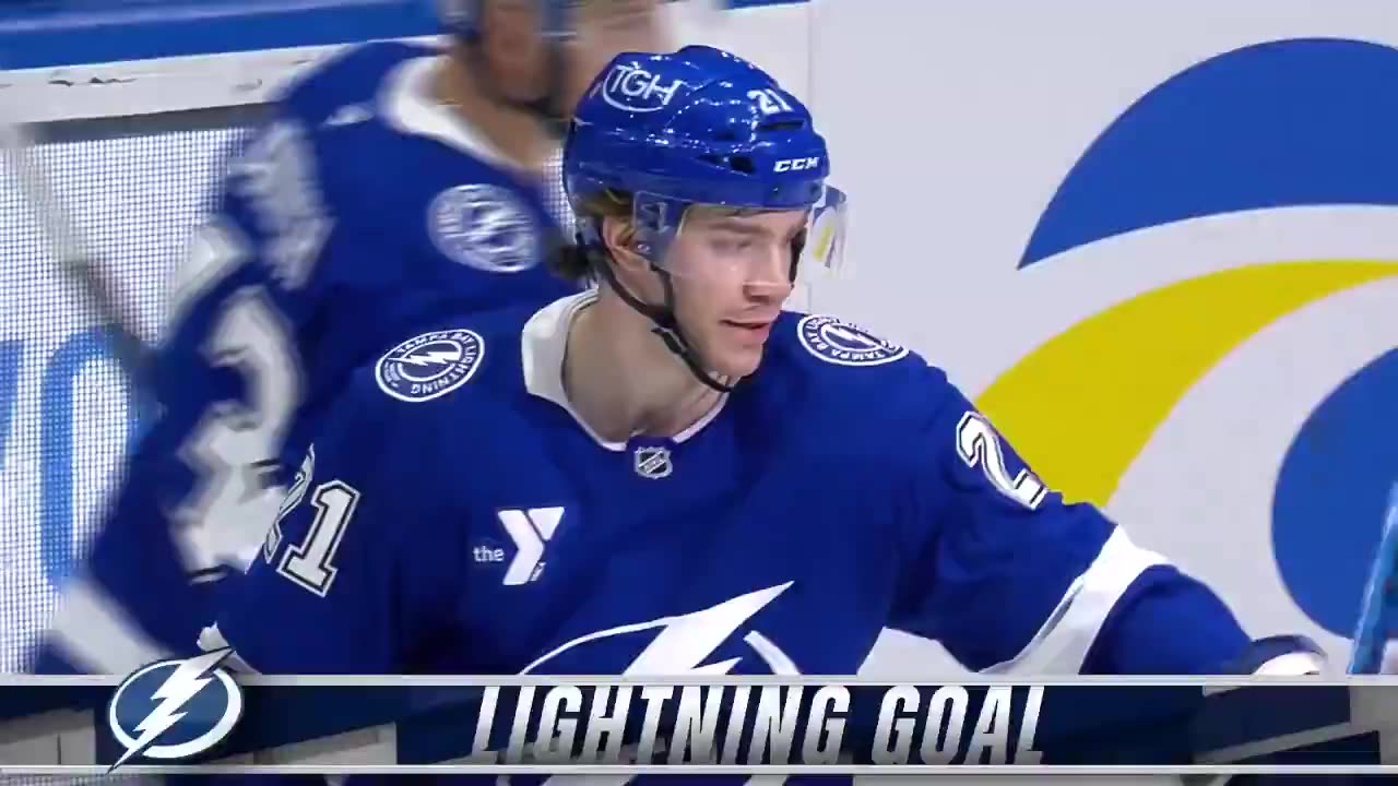 NHL For a third straight season, Nikita Kucherov has hit the 100-point mark! ⚡