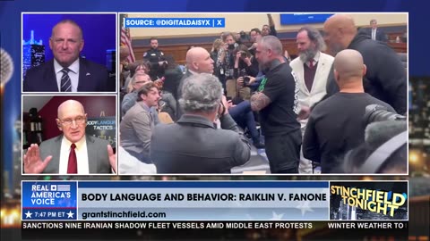 BODY LANGUAGE: RAIKLIN AND FANONE