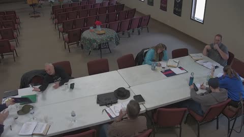 Wednesday Evening Bible Study at Moose Creek Baptist Church, North Pole, AK, 5/28/2025