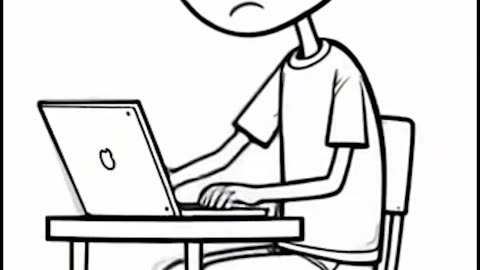 AI Short Animation: Excitement turns to disappointment