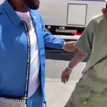 Travis Scott ran for his life from Diddy💀💀