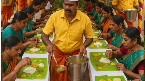 Traditional Chettinad Veg Catering Services in Madurai — Sathyabama Catering
