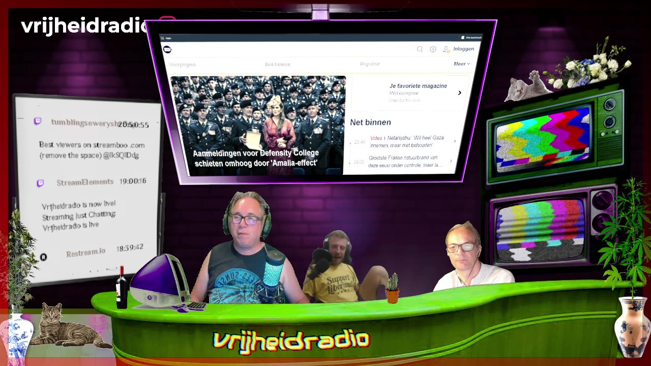 Vrijheidradio is live