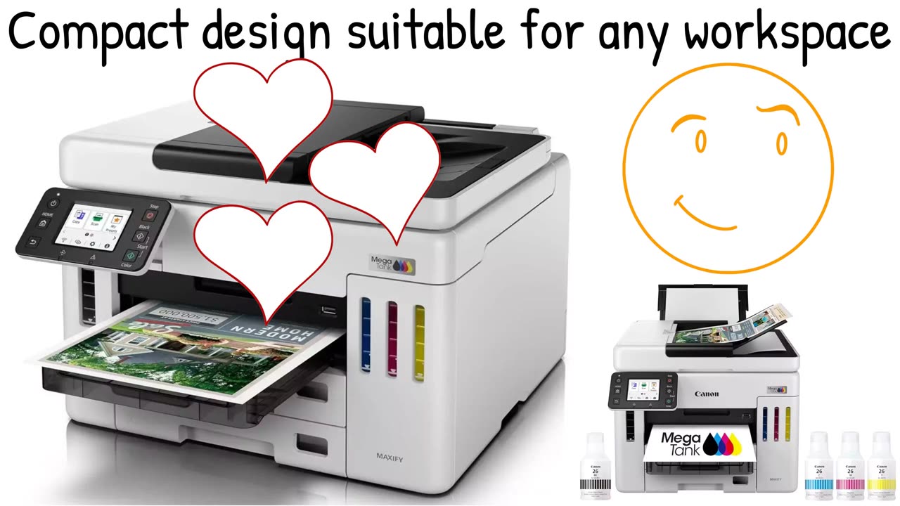 httCanon Megatank GX7120 Wireless All-in-One Printer