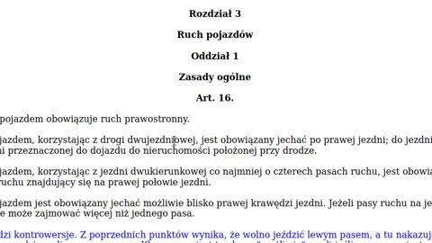 Jedź bezpiecznie 983 - ruch prawostronny