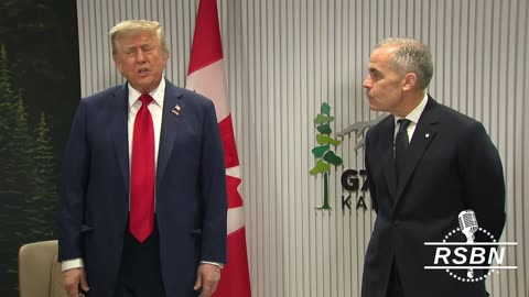 WATCH: "They should talk immediately before it's too late." Trump at G7, on the Israel-Iran war