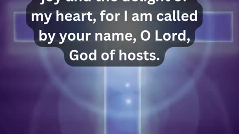 Journey of faith and spiritual growth Jeremiah 15:16 Daily Bible Verse