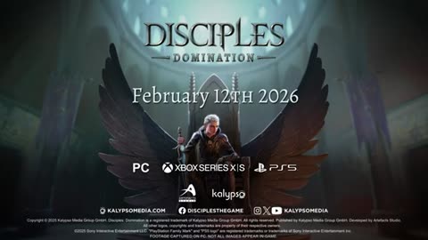 Disciples Domination - Official Release Date Announcement Trailer