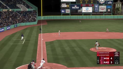 MLB The Show 25 AAA Memphis Redbirds Franchise Game 11 Redbirds Vs Sounds CPU Vs CPU