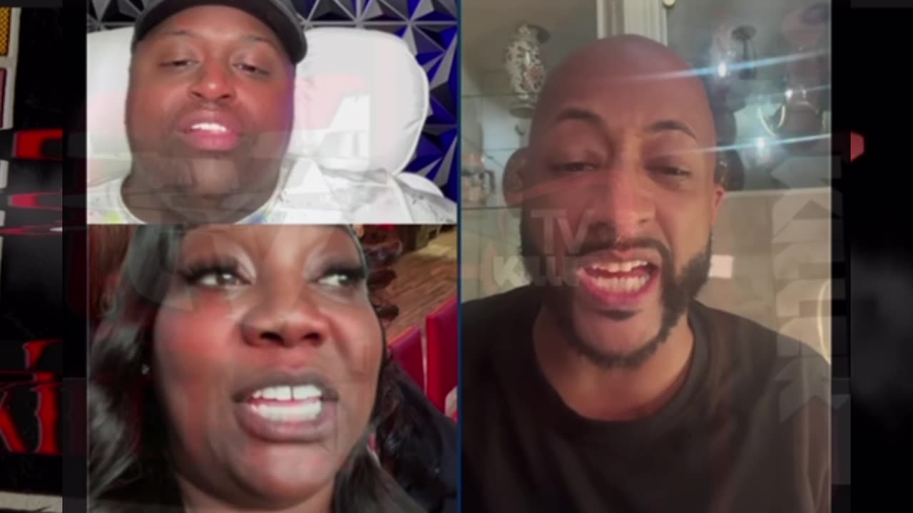 DRE BABY FAT ASS RUNS TO TRINA B ABOUT KEVIN JONES