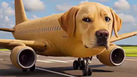 AI-generated video | Dog Plane 🐶