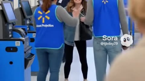 Woman gets caught stealing from Walmart