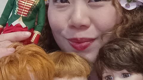 The Work is NEVERENDING SELFIES with my haunted spirit dolls