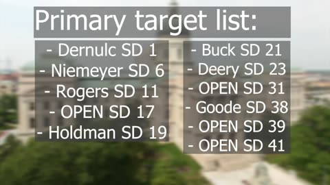 John Fredericks Goes Over The Primary Target List For Indiana State Senators Who Stabbed President Trump And MAGA In The Back