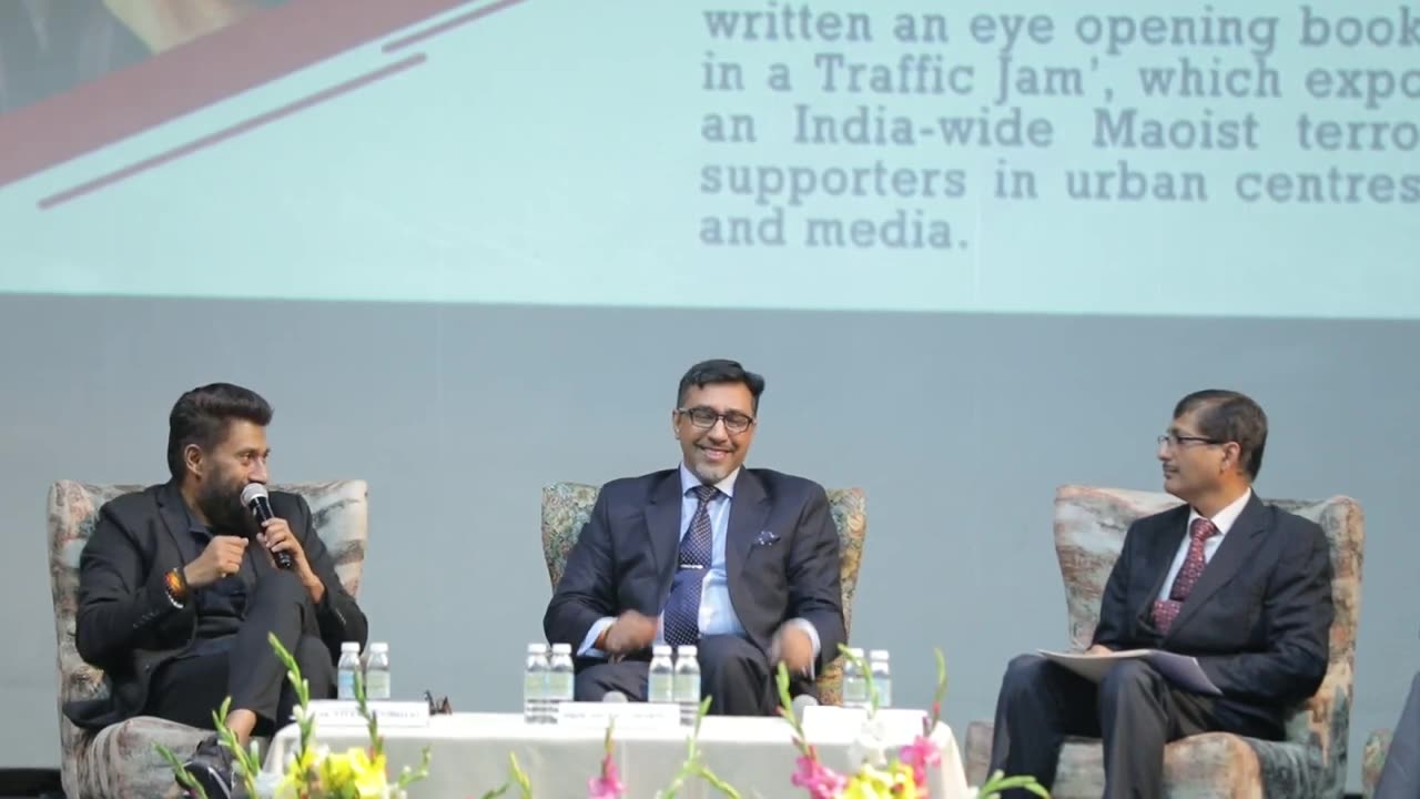Prof. Dheeraj Sharma Joins Vivek Agnihotri for Insightful Session on Movies and Social Impact