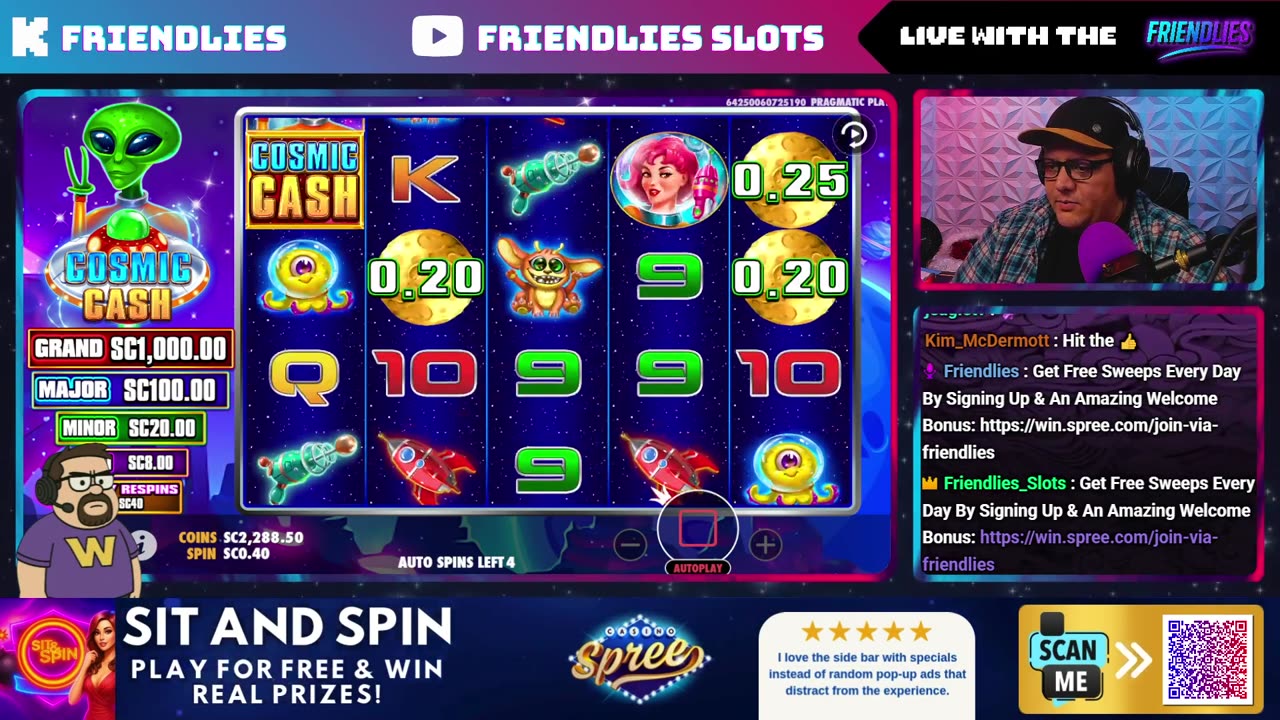 Bonus Hunt Finals, Giveaway! Live on Spree
