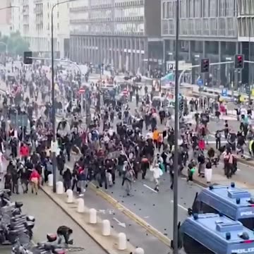 Over 75 Italian cities joined a pro-Palestine general strike, halting transport