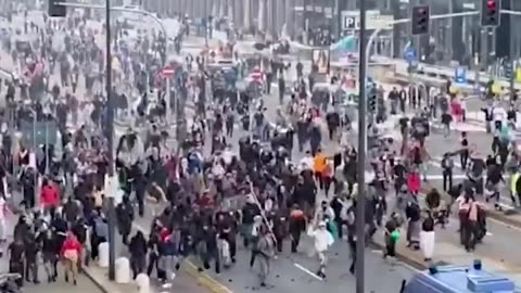 Over 75 Italian cities joined a pro-Palestine general strike, halting transport