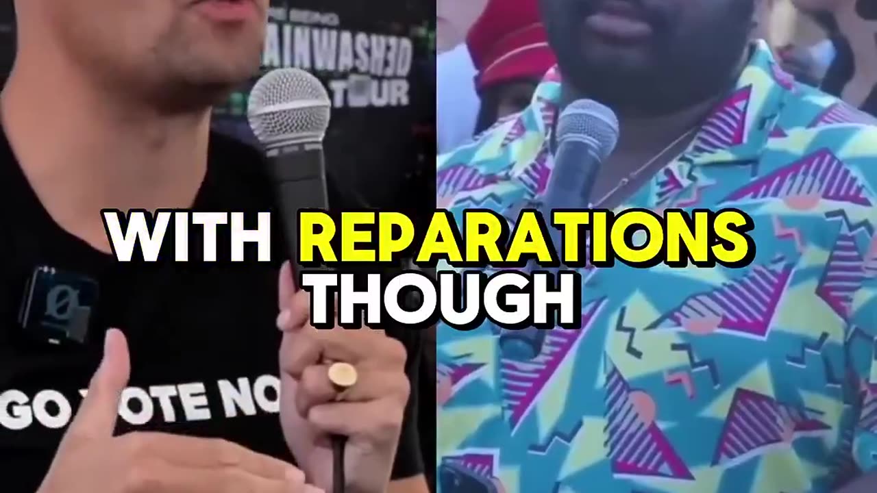 Charlie Kirk on blacks getting reparations