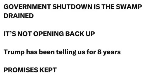 It's Not Opening Back Up