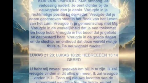 Je Kunt Vreugde Hebben In Deze Realiteiten