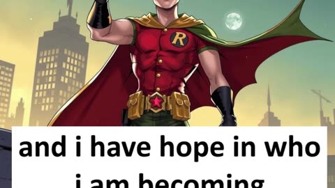 fanfiction-batman: and i have hope in who i am becoming by destiny919