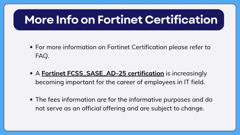 Fortinet FCSS_SASE_AD-25 Certification Guide with Sample Questions