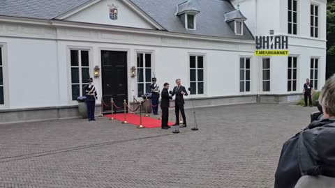 🇺🇦🇳🇱 Zelensky arrived in The Hague, where the NATO summit starts today,