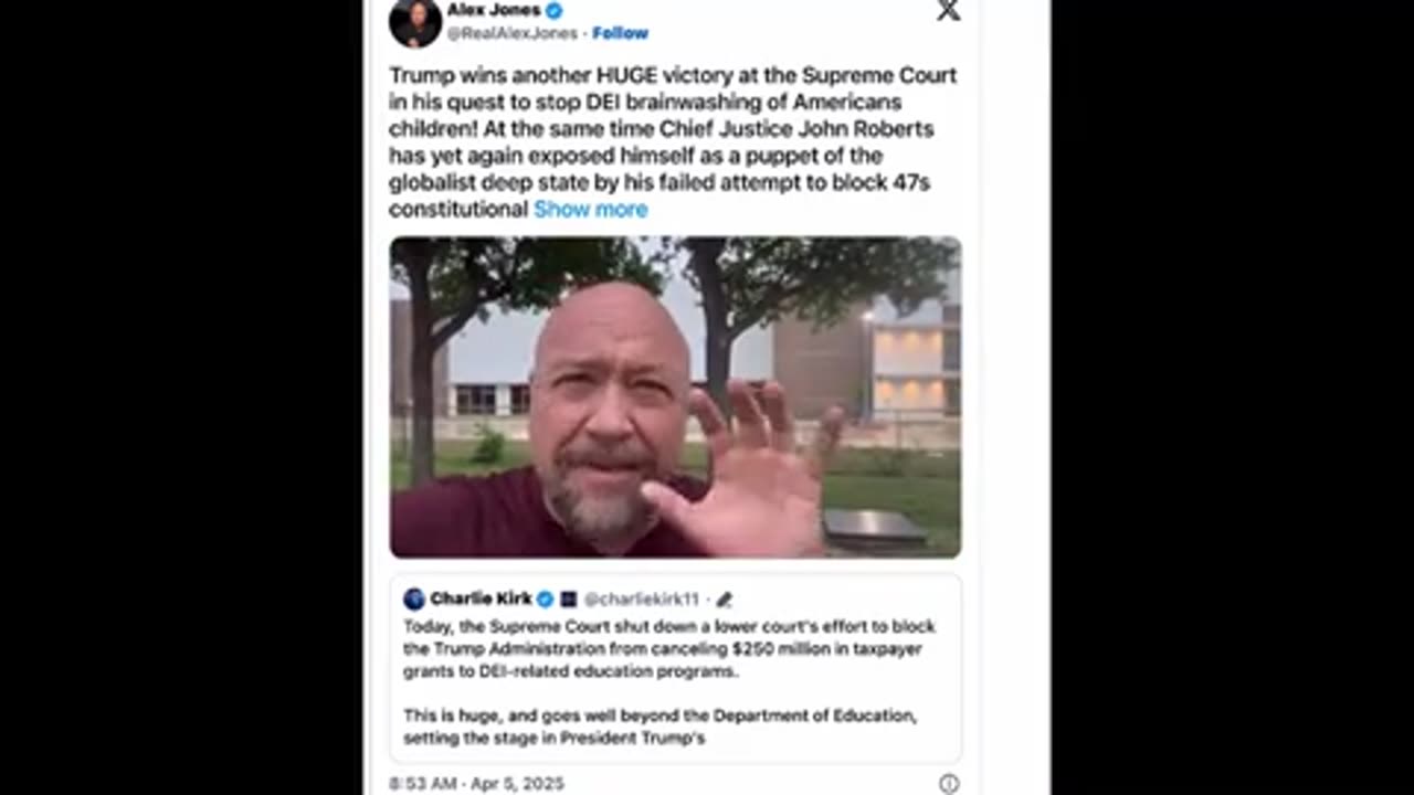 AJ on Trump DEI court win ..