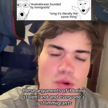 He makes a good point.. Britain is for WHITE PEOPLE