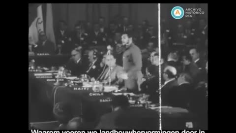 Che Guevarra - Speech 2 (Dutch/NL Subs)