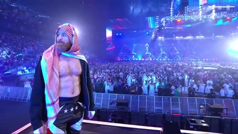 SAMI ZAYN IS SO OVER IN SAUDI ARABIA. WHAT AN INSANE REACTION