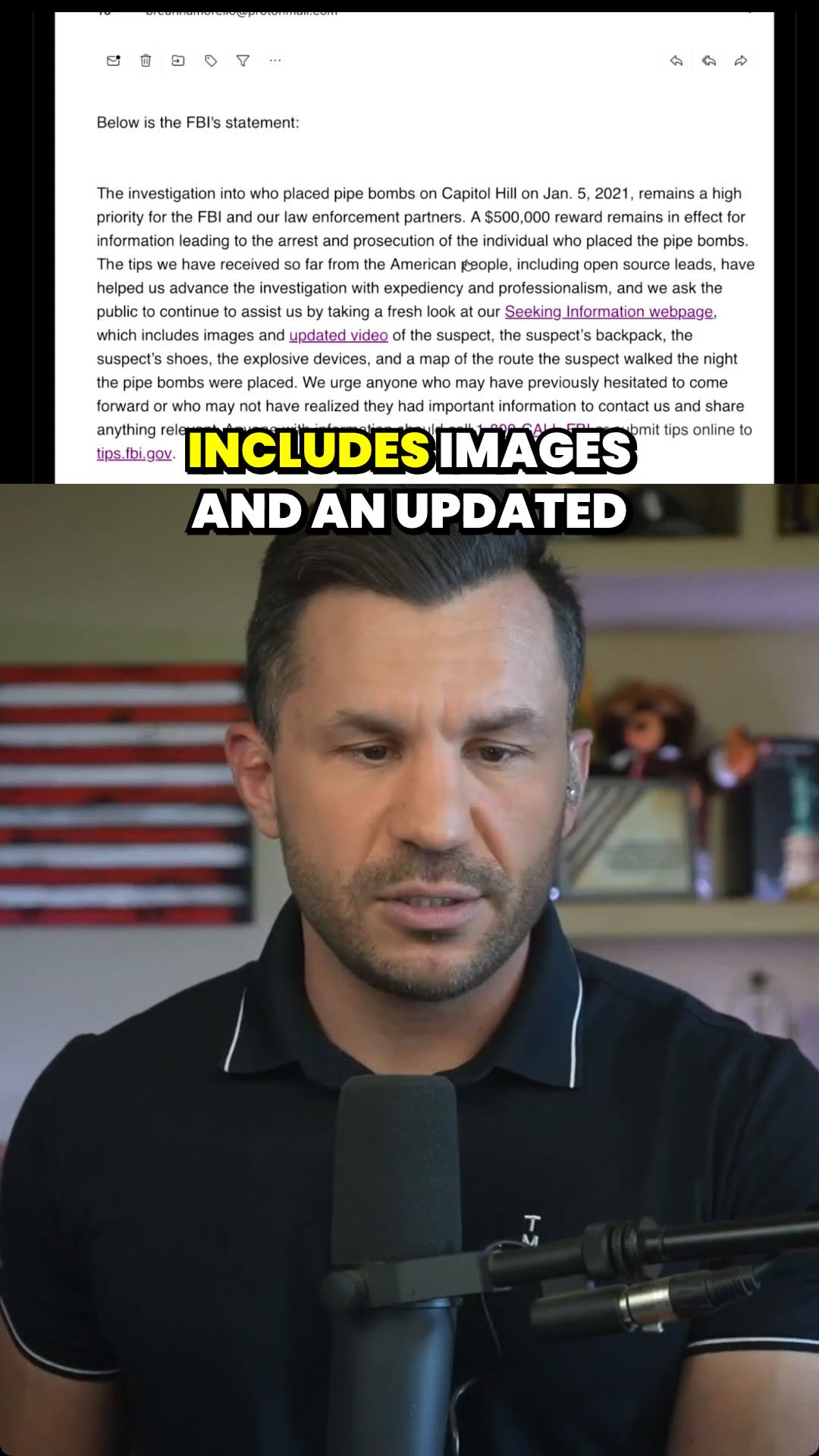 Was the J6 Pipe Bomber Just a Training Exercise GONE WRONG?