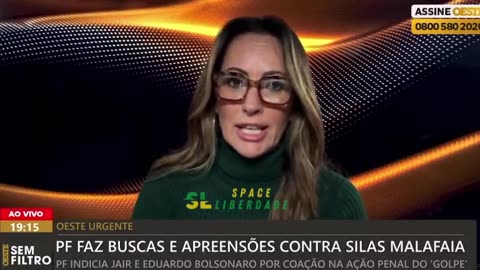 Ana Paula Henkel diz que Alexandre de Moraes está perseguindo Silas Malafaia