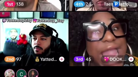 8/10/25 Drebaby vs Dookieona / Tae tlks frustrations with not being accepted for a house