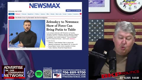 LIVESTREAM - 8:00am ET - Voice of Rural America with BKP