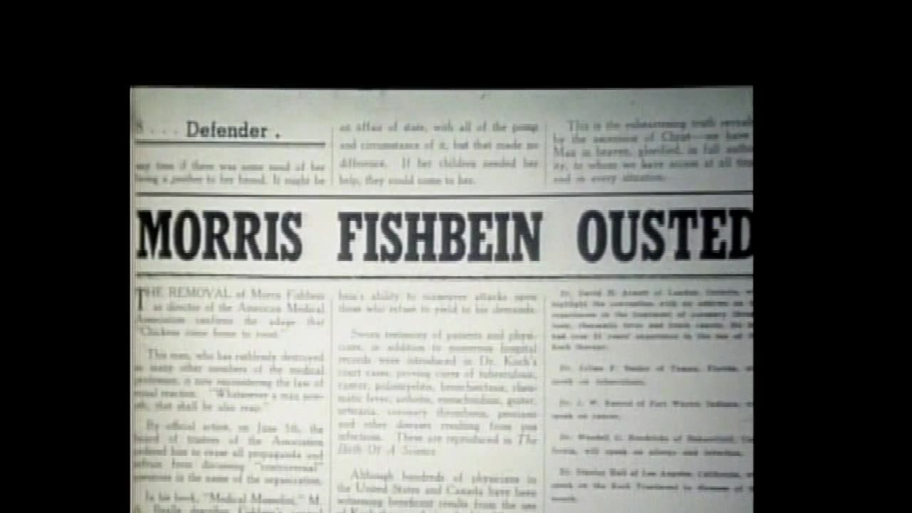 Forbidden Cancer Cures