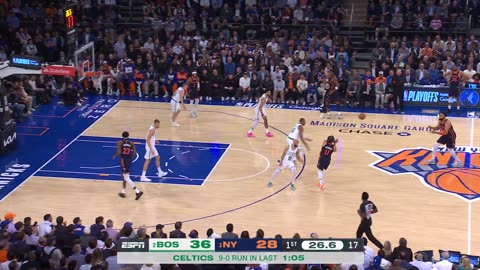 NBA - TATUM 3. TATUM 3. PRITCHARD 3. TATUM 3. A 12-0 run for the Celtics