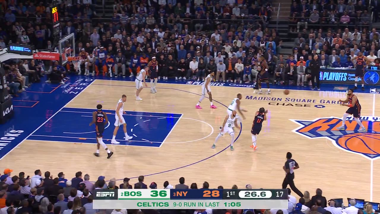 NBA - TATUM 3. TATUM 3. PRITCHARD 3. TATUM 3. A 12-0 run for the Celtics