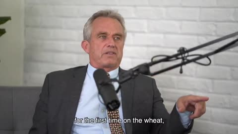 RFK Jr exposes why Gluten Allergies skyrocketed...