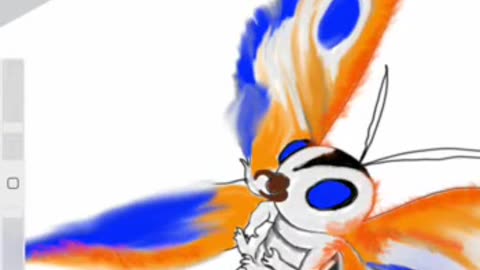 Drawing mothra leo eternal