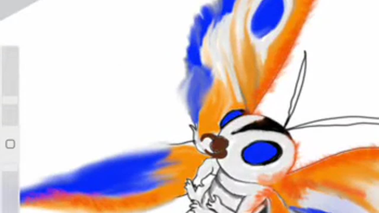 Drawing mothra leo eternal