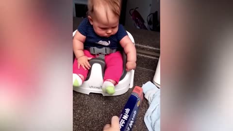 Funny and cute fails of baby kids compilation 4