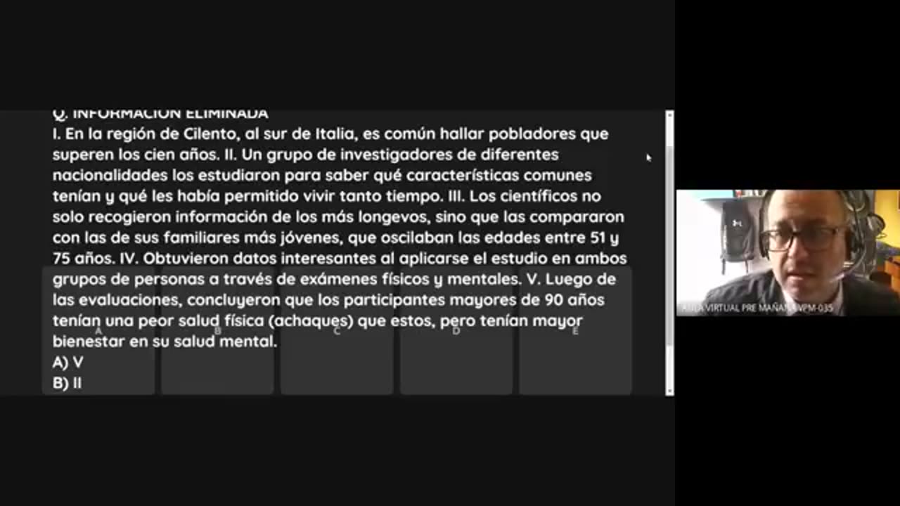 CEPRE UNI 2022 - 1 | Semana 01 | Raz. Verbal