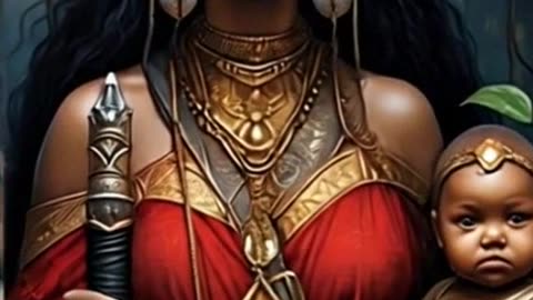 Top 5 things about Erzulie Dantor A Vodou loa, both nurturing and vengeful #horrorstory #shorts