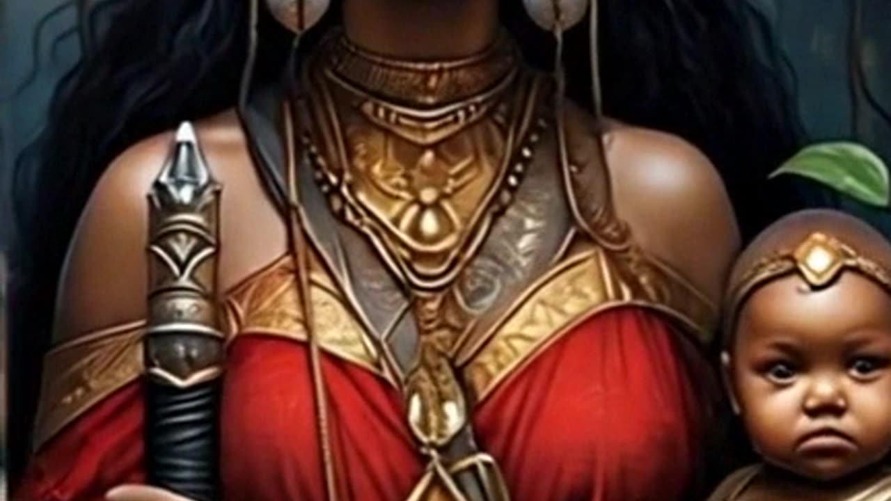 Top 5 things about Erzulie Dantor A Vodou loa, both nurturing and vengeful #horrorstory #shorts