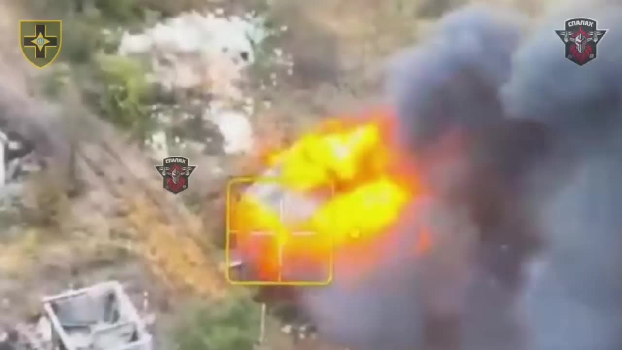Ukrainian Incendiary Drones Bringing the Heat