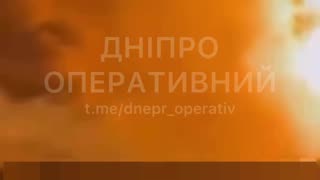 ❗️There was a hit to gas storage facilities in the Dnipropetrovsk region.
