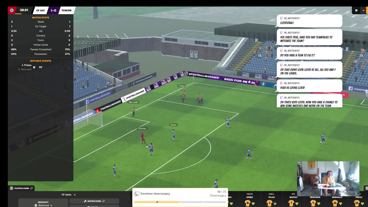 4. 🇪🇸 ⚽ FM 24: CF Jacho – 1st season, Stream no.4 ⚽ 🇪🇸 Can I survive?